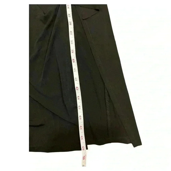 White House Black Market Long Sleeve Ruched Body Con Dress Size 2 - Picture 9 of 11